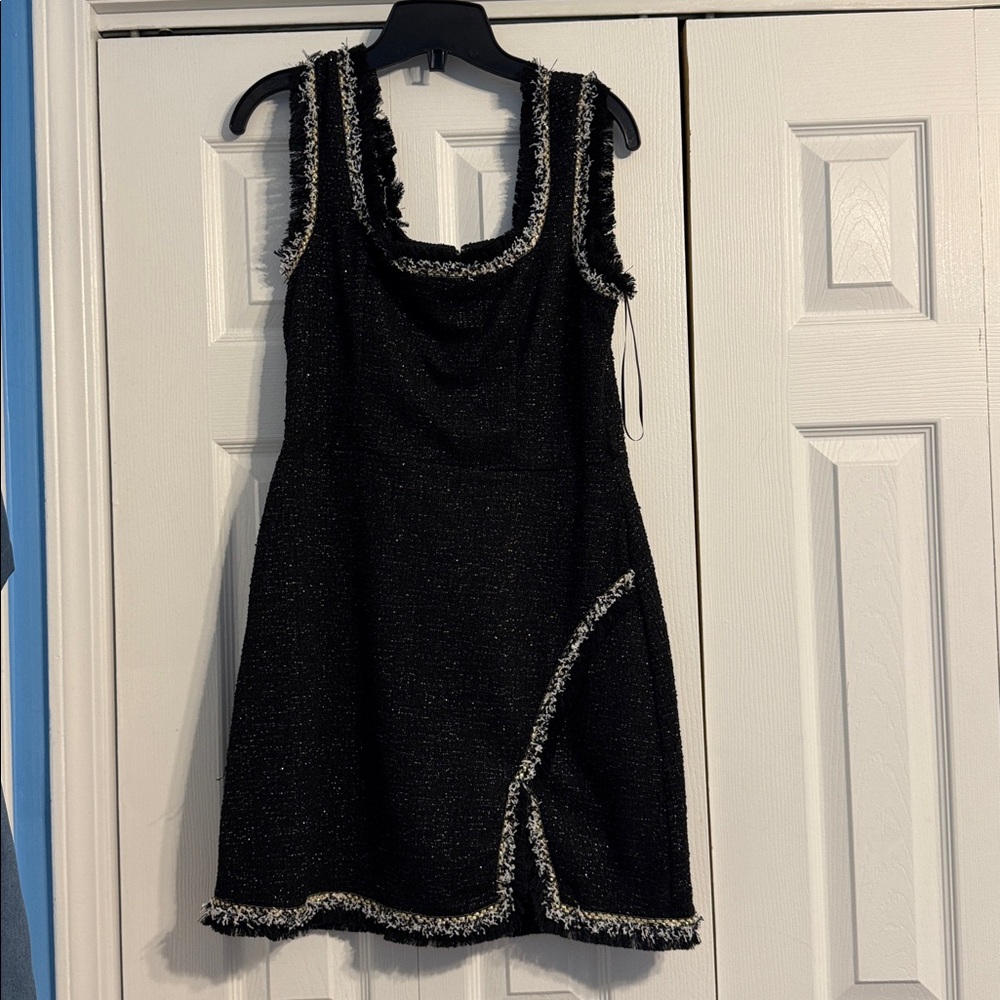 Francesca's Collections Black and White Dress